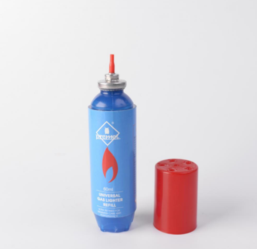 60ML Butane Gas Refill with Plastic Botlle